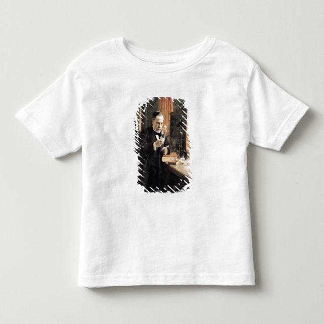 Camiseta De Bebé Louis Pasteur en su laboratorio, 1885 (Anverso)