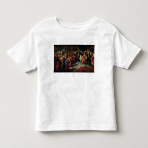 Camiseta De Bebé Louis XIV que recibe al embajador persa