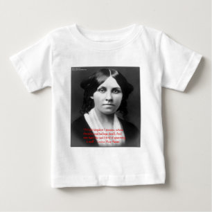 Camiseta De Bebé Louisa May Alcott "Little Kingdom" Wisdom Gifts