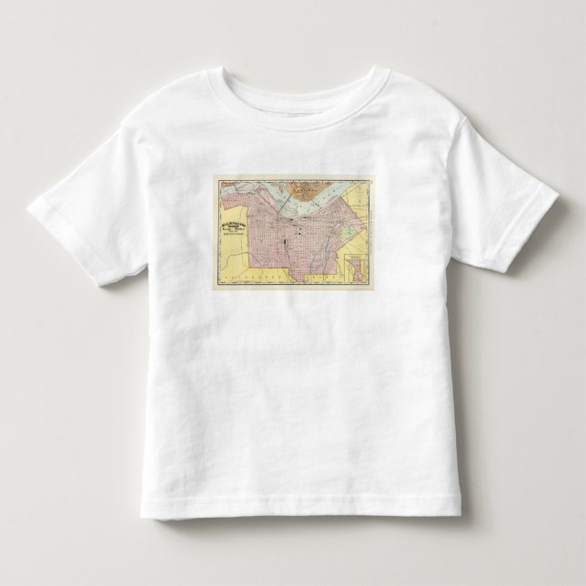Camiseta De Bebé Louisville, Kentucky (Anverso)