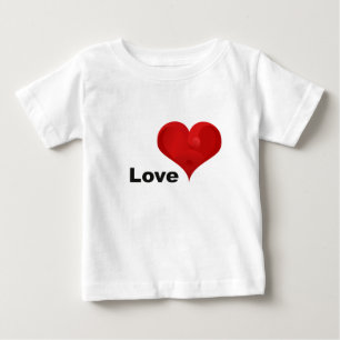 Camiseta De Bebé Love Baby T-Shirt