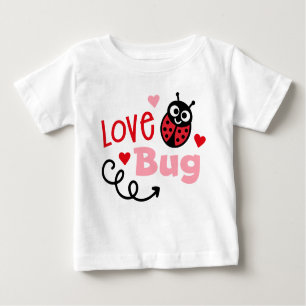 Camiseta De Bebé Love Bug Ladybug