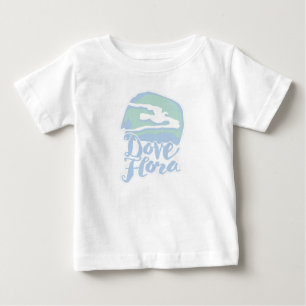 CAMISETA DE BEBÉ LOVE DOVE FLORA(PEACE) BY MASANSER
