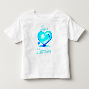 Camiseta De Bebé Love Lewiston honrando a Maine Victit T-Shirt