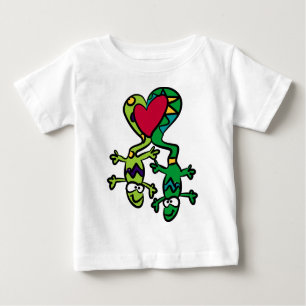 Camiseta De Bebé Love Lizards