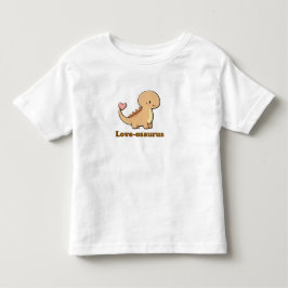 Camiseta De Bebé Love-osaurus – Dinosaurio Adorable