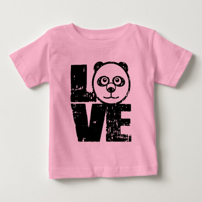 Camiseta De Bebé Love Panda (Anverso)