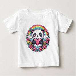 Camiseta De Bebé Love Panda