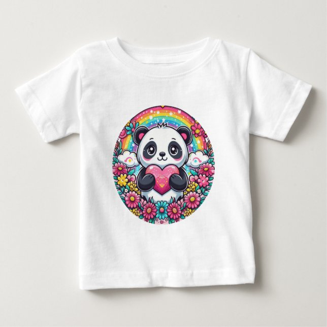Camiseta De Bebé Love Panda (Anverso)