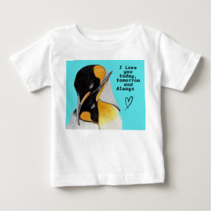 Camiseta De Bebé Love Penguin