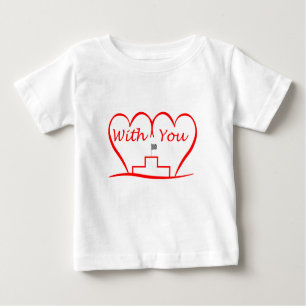 Camiseta De Bebé Love You con él, juntos con éxito