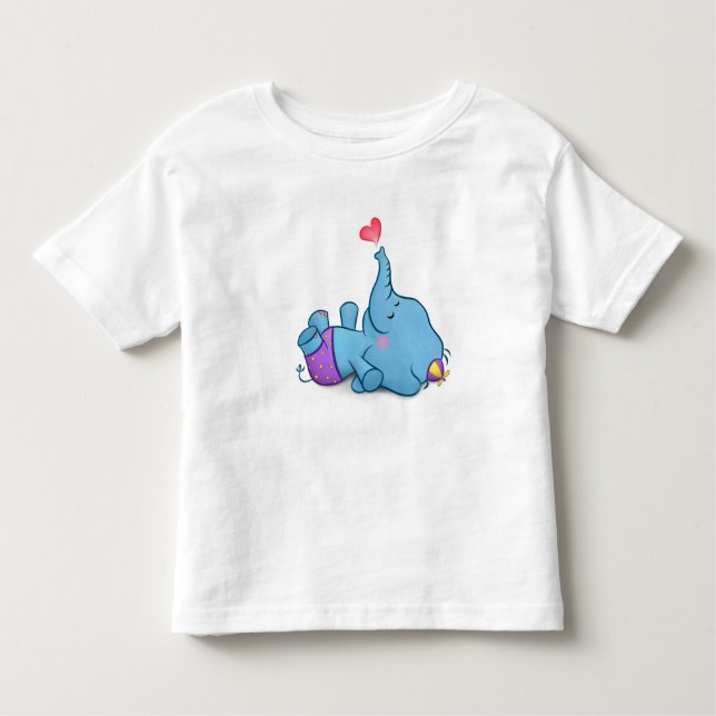 Camiseta De Bebé Lovephant (Anverso)