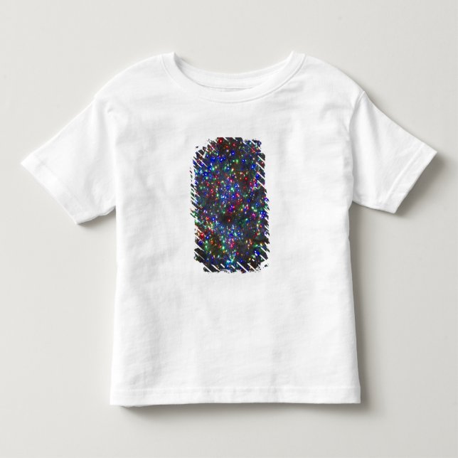 Camiseta De Bebé Luces de Navidad, Portland, Oregón (Anverso)