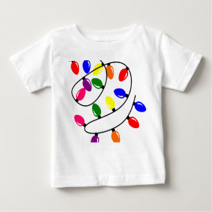Camiseta De Bebé Luces entrelazadas