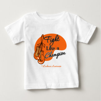Camiseta De Bebé Lucha como una leucemia del campeón