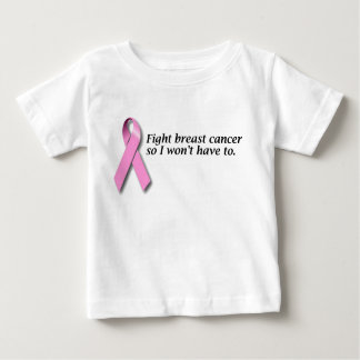 Camiseta De Bebé Lucha contra el cáncer de mama