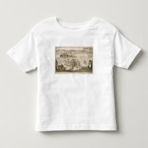Camiseta De Bebé Luche cerca de la ciudad de Levice en 1664,