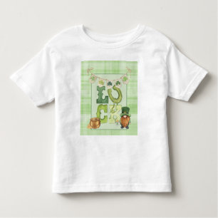Camiseta De Bebé Luck irlandés St Patrick's Day Gnome Shamrock Gree