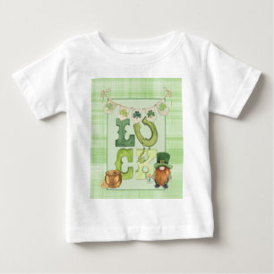 Camiseta De Bebé Luck irlandés St Patrick's Day Gnome Shamrock Gree