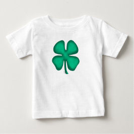 Camiseta De Bebé Lucky 4 Leaf Irish Clover