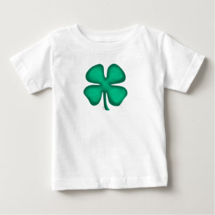 Camiseta De Bebé Lucky 4 Leaf Irish Clover