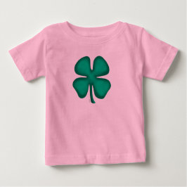 Camiseta De Bebé Lucky 4 Leaf Irish Clover bebebe