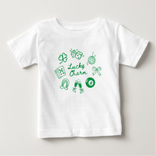 Camiseta De Bebé Lucky Charm St Patricks Day Lucky Clover