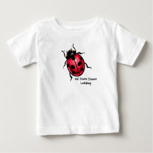 Camiseta De Bebé Lucky Ladybug New Hampshire State Insect