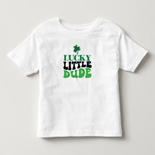 Camiseta De Bebé Lucky Little Dude