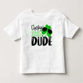 Camiseta De Bebé Lucky Little Dude