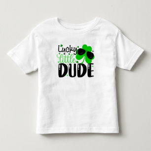 Camiseta De Bebé Lucky Little Dude