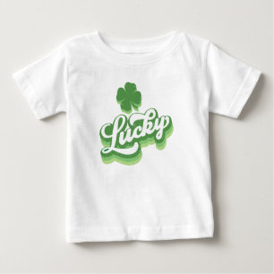 Camiseta De Bebé Lucky Shamrock St Patrick's Day Irish