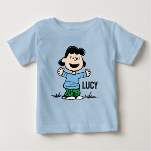 Camiseta De Bebé Lucy con brazos anchos