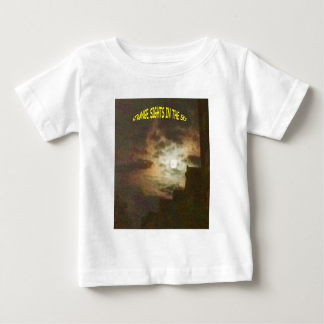 Camiseta De Bebé Lugares extraños en el cielo (Anverso)