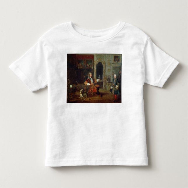 Camiseta De Bebé Luis XV y el Regente, Felipe II (Anverso)