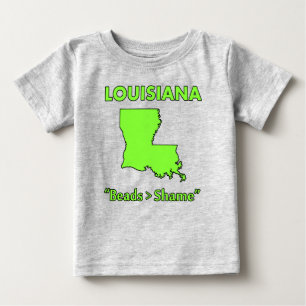 Camiseta De Bebé Luisiana - Cuentas > Vergüenza