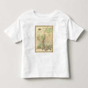 Camiseta De Bebé Luisiana y Mississippi
