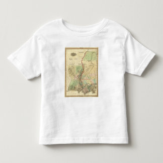 Camiseta De Bebé Luisiana y Mississippi
