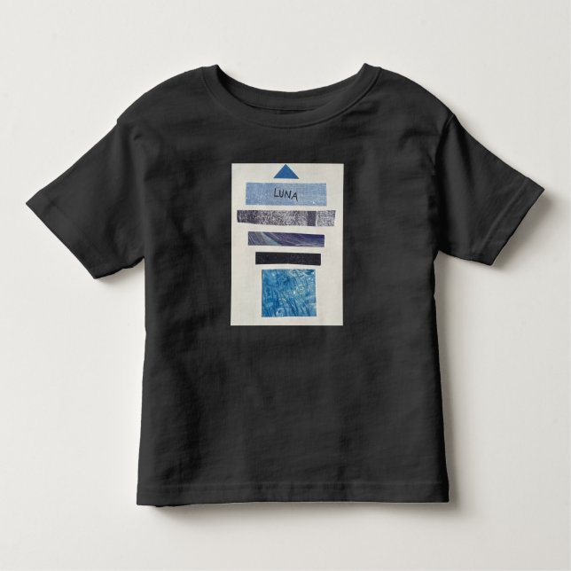 Camiseta De Bebé Luna (Anverso)