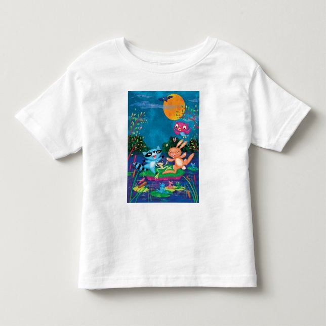 Camiseta De Bebé Luna del otoño (Anverso)