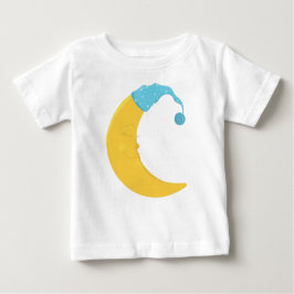 Camiseta De Bebé Luna Durmiente, Luna Amarilla, Luna Cuidada, Cápsu