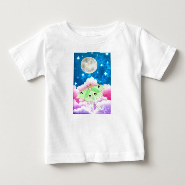 Camiseta De Bebé Luna Moth (Anverso)