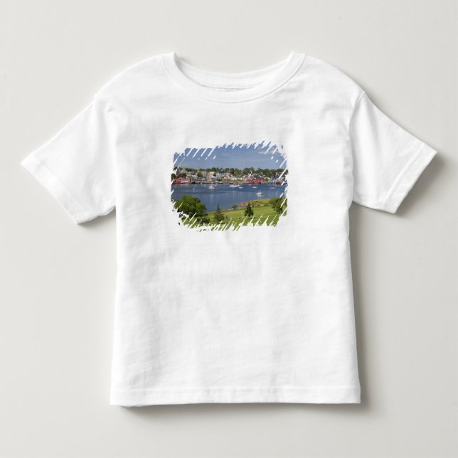 Camiseta De Bebé Lunenberg, Nueva Escocia, Canadá. (Anverso)