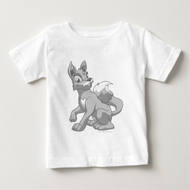 Camiseta De Bebé Lupe Silver (Anverso)