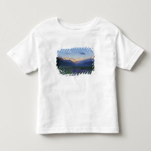 Camiseta De Bebé Lupino y la divisoria principal, Arthur's Pass, Su