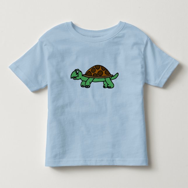 Camiseta De Bebé Lustiege Schildkröte (Anverso)