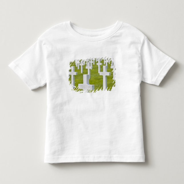 Camiseta De Bebé Luxemburgo, Hamm. Cementerio Militar de EE. UU. (Anverso)