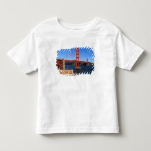 Camiseta De Bebé Luz de la mañana baña el puente Golden Gate