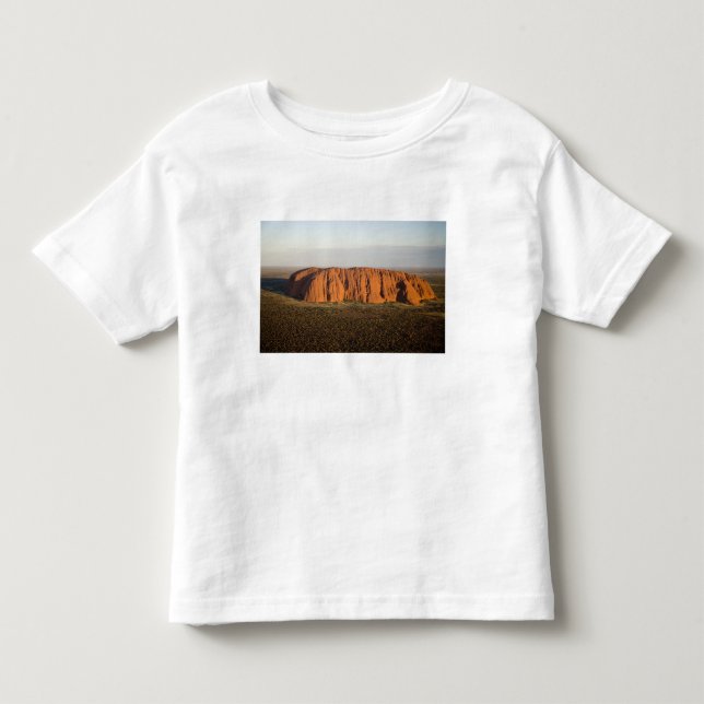 Camiseta De Bebé Luz de tarde en Uluru / Ayers Rock, (Anverso)