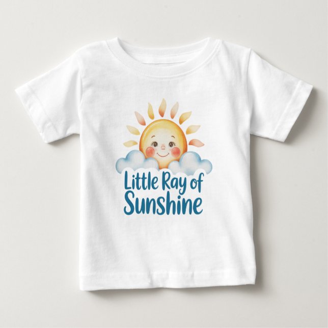 Camiseta De Bebé Luz del verano, bebé (Anverso)